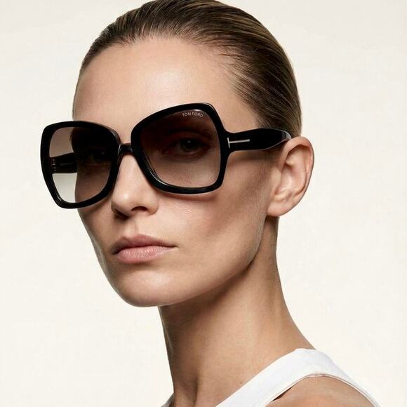 New, TOM FORD Jerry Sunglasses TF1222 01B Authentic main image 11